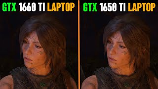 GTX 1660 Ti 80W vs GTX 1650 Ti Laptop [upl. by Assenov319]