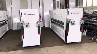 YK2000 manual Slitter scorer machine 4knives 8613363699514 [upl. by Jamnis]