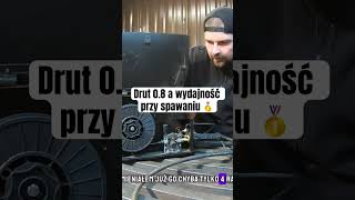 O małym drucie do spawarki 🥇 warsztat diy spawanie recenzja praca [upl. by Yauqaj]