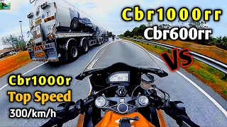 Cbr600rr Vs Cbr1000rr  Cbr1000rr Top Speed  Cbr600rr Top Speed  Cbr600rr  cbr [upl. by Merrilee]