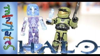 Minimates Halo Review  Master Chief and Cortana [upl. by Eeliak]