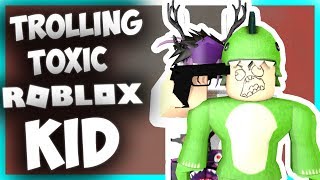 trolling TOXIC kid on Roblox Mad City [upl. by Ivey]