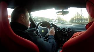 test drive ferrari 430 a maranello a tutto gas da vedere [upl. by Eyma]