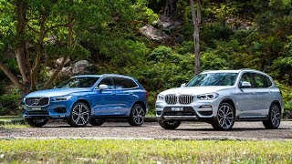 2018 BMW X3 30i vs 2018 Volvo XC60 T5 [upl. by Doelling]