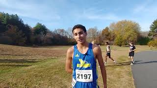 2024 CIAC XC State Open Champion Soheib Dissa of Newtown [upl. by Lanae]