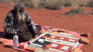 Aboriginal Artist Ronnie Tjampitjinpa 1516 [upl. by Otit]