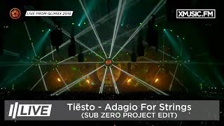 LIVE Tiësto  Adagio For Strings Sub Zero Project Edit [upl. by Ruella]