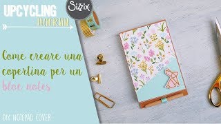 Bloc Notes Fai da te  Come creare una copertina per un blocco appunti  DIY Notepad cover [upl. by Cavill]