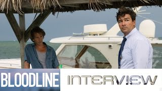 Bloodline Interview mit Kyle Chandler amp Ben Mendelsohn zur neuen NetflixSerie [upl. by Irving]