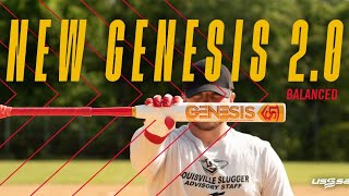 Louisville Slugger Genesis Balanced 20 USSSA [upl. by Jalbert]