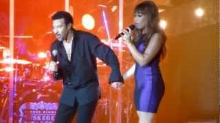 Lionel Richie and Rebecca Ferguson  Endless loveMTS [upl. by Anaic]