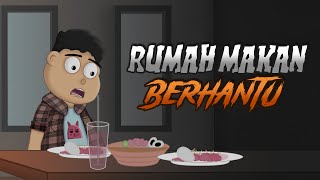 Rumah Makan Berhantu  Animasi Horor Misteri  WargaNet Life [upl. by Quartus574]