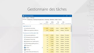 2022 شرح طريقة اضهار gestionnaire des taches windows 10 [upl. by Hillary]