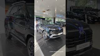 Hyundai 2024 Alcazar Facelift RealLife Review amp Walkaround  Signature DCT Variant  Emerald Colour [upl. by Garibold]