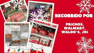 Recorrido navideño por WALMART PRICHOS JOI WALDO´S recorrido navidad prichos waldos [upl. by Ilesara]