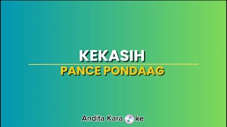 Kekasih  Karaoke  Pance Pondaag By Moz Karaoke [upl. by Ahtera]