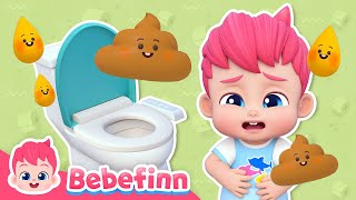 EP123  💩 Poo Poo Song  Bebefinn Healthy Habits  Nursery Rhymes for Kids [upl. by Drape334]