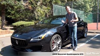 Review 2018 Maserati Quattroporte GTS [upl. by Akenna]