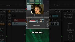 How to use Mid Side Processing in your Mix 🔊 modul8online ableton mixing sounddesign dubstep [upl. by Wendin391]