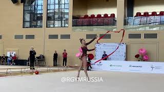 Arina Averina  Ribbon 2555 Online IT 090421 [upl. by Arriet]