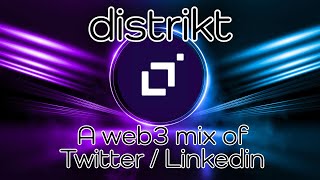 How to Make a distrikt Account A Decentralized Social Media Network [upl. by Sonafets813]