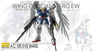 Wing Gundam Zero EW Ver Ka  MG  Gundam Build  ASMR  Gundam ASMR  Gunpla ASMR Build [upl. by Brainard721]