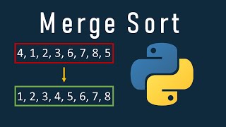 Merge Sort In Python Explained With Example And Code [upl. by Andee]