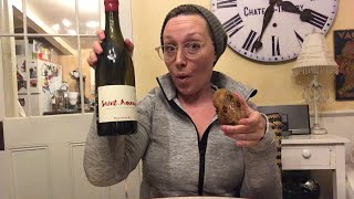 Wine Diaries drinking Domaine de Fa Beaujolais amp baking Xmas cookies [upl. by Nochur]