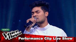 Rabi Gahatraj quotGalti Hajar Hunchanquot  LIVE Show Performance  The Voice of Nepal S3 [upl. by Adnirual]