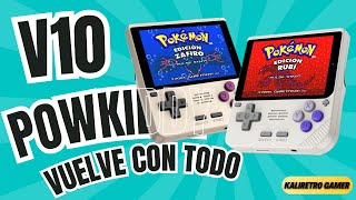 Powkiddy V10 Review 😱 La mejor y más barata Gameboy Advance [upl. by Aneleairam447]