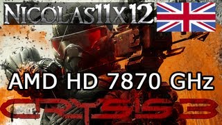 AMD HD 7870 GHz Crysis 3 Very High Settings Gameplay [upl. by Kotto]