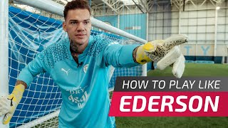 Mastering Goalkeeping Edersons Expert Advice [upl. by Etnoel]