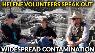 Hurricane Helene Volunteers Speak Out  Widespread Contamination [upl. by Taam]