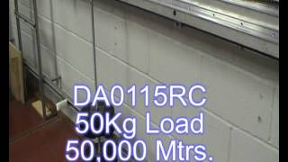 Accuride DA115RC linear motion guide amp tilt drawer slide tests in their UK laboratory [upl. by Aisan]