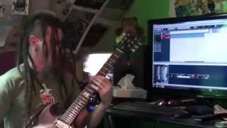 Benighted Let The Blood Spill Cover Between My Broken Teeth Guitar Cover [upl. by Bak]