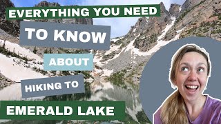 HOW to HIKE to EMERALD LAKE in ROCKY MOUNTAIN NATIONAL PARK [upl. by Linis55]