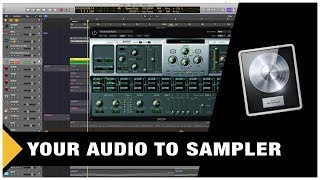 How to Convert your Audio to Samples Logic Pro X [upl. by Stoller759]