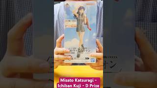 Misato Katsuragi  Ichiban Kuji Evangelion  D prize anime evangelion [upl. by Mirella]