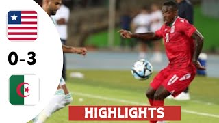 Algeria vs Liberia 03  All Goals amp Extended Highlights  Africa Cup of Nations Qualifiers [upl. by Ventura]