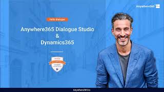 Anywhere365 Dialogue Studio with Transcription OpenAI and Dynamics365 [upl. by Yelroc]