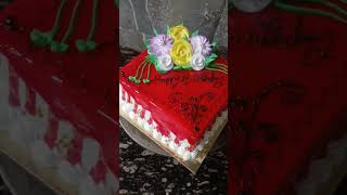 New red glaze design cake mohdtazeb cake ytshorts [upl. by Zelma851]