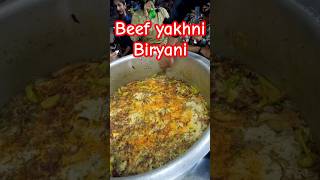 Beef yakhni biryani 😍❤✨ [upl. by Yanaton]