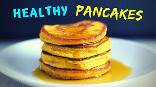 3 Ingredient Healthy Pancakes 3 WAYS GLUTEN FREE [upl. by Ynes]