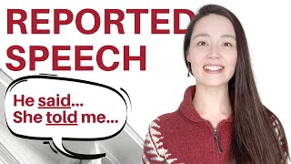 REPORTED SPEECH  INDIRECT SPEECH  DIRECT SPEECH  statements questions commands [upl. by Swec]