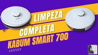 Robô Aspirador Kabum Smart 700 Limpeza Completa [upl. by Ruhtua]