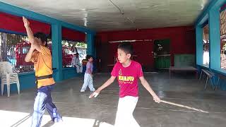 Arnis Anyo 4 practice [upl. by Ailahs]