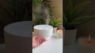 humidifier and aroma diffuser aromatherapy essentialoildiffuser home diffuser light [upl. by Mil]