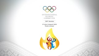 128th IOC Session Kuala Lumpur [upl. by Lindemann]