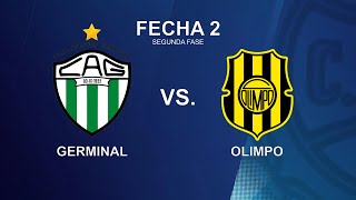 Germinal Vs Olimpo  Federal quotAquot  Fecha 2 segunda fase [upl. by Odelet761]