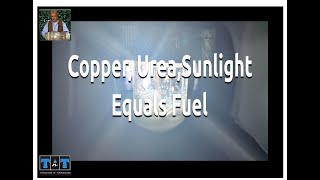 2254 Copper Urea And Sunlight Equals Fuel  A New Way [upl. by Nallak786]